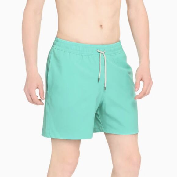 Polo Ralph Lauren Traveler swim short green Sz S perfect condition bathing suit - Picture 3 of 4